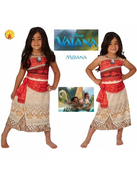 Vaiana Vestito Carnevale Originale Disney RUBVAI01