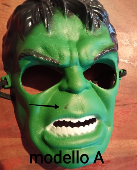 Maschera da Hulk™ per bambino: Maschere,e vestiti di carnevale online -  Vegaoo